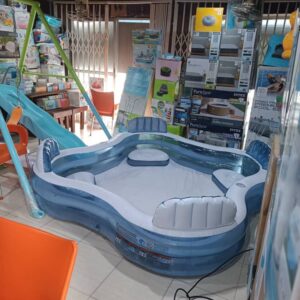 intex 4 seater family lounge pool