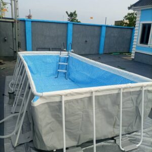 intex 16ft by 8ft above ground swimming pool